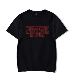Stranger Things Loose T shirts Fashion Short Sleeves Tshirts Men T shirt