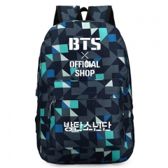 Colorful K-POP BTS Bulletproof Boy Scouts Cosplay Fashion Backpack Teenage Large Travel Bags Students Anime Backpack Bag