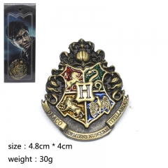 Harry Potter Hogwarts Cosplay Movie Anime Alloy Brooch and Pin