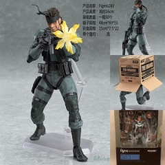 Figma METAL GEAR SOLID Model Toys Anime PVC Action Figures Statue 16cm