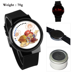 One Piece Cartoon Popular Touch Screen Anime Watch with Box