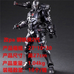 Play Arts Iron Man Model Toy Statue 1/6 Scale Anime PVC Action Figures 27cm