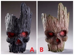 2 Colors Choose Guardians of the Galaxy Grrot Cartoon Model Toy Statue Anime PVC Action Figures 18cm