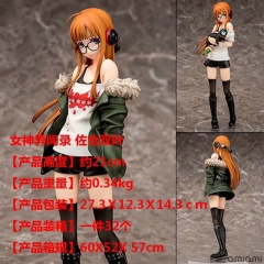 Persona Futaba Sakura Navi Model Toy Statue Anime PVC Action Figures 21cm