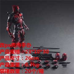 Deadpool Cartoon Model Toy Statue 1/6 Scale Anime PVC Action Figures 26cm