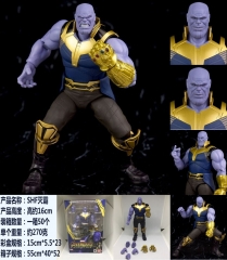 The Avengers Thanos Model Toys Statue Anime PVC Action Figures 16cm