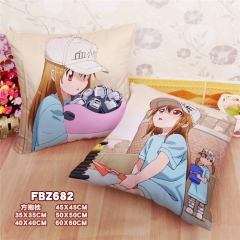 Cells At Work Japanese Game Cosplay Cartoon Pillow Square Anime Cute Bolster