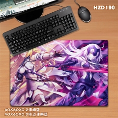 Japanese Fate Grand Order Anime Cartoon Mouse Pad Fancy Print Mouse Pad