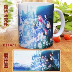 Japanese DARLING in the FRANXX Anime Cartoon Cup Colorful Mug Cup