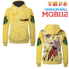 Dragon Ball Z Cosplay Hoodie Print Warm Hooded Hoodie Pullover Sweater