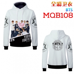 K-POP BTS Bulletproof Boy Scouts Cosplay Hoodie Print Warm Hooded Hoodie Pullover Sweater