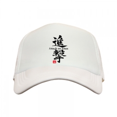 New Arrival Attack on Titan Cartoon Hat Wholesale Adjust Fashion Anime Baseball Cap