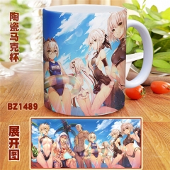Fate Grand Order Cartoon Colorful Cup Coffee Mug Cups
