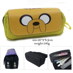 Adventure Time Cosplay Cartoon Pen Case For Student Anime Pencil Bag