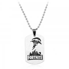 Fortnite Game Fashion Jewelry Anime Alloy Necklace Set of 10