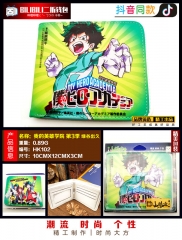 Boku no Hero Academia / My Hero Academia Cosplay Cartoon Purse Anime Folding Short Wallet