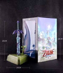 The Legend Of Zelda Sword Model Toy Statue Collection Game Anime PVC Figures 22cm