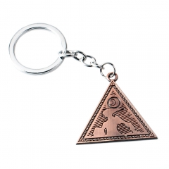 The Legend Of Zelda Triangle Power Cosplay Game Pendant Alloy Anime Keychain