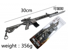 Playerunknown's Battlegrounds 98K Gun Cosplay Game Model Pendant Anime Alloy Keychain