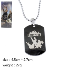 Fortnite Cosplay Hot Game Pendant Decoration Anime Alloy Necklace