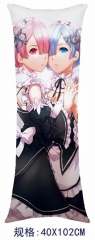 Re: Zero Kara Hajimeru Isekai Seikatsu Cosplay Cartoon Stuffed Bolster Japanese Anime Pillow 40*102cm