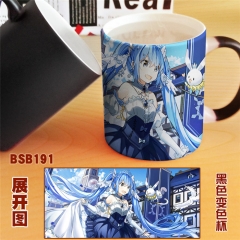Colorful Hatsune Miku Cartoon Fashion Cup Coffee Mug Cups Will Change Color Anime Cup