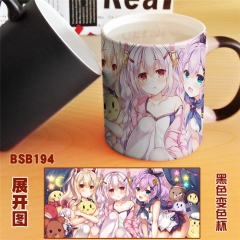 Azur Lane Game Fashion Cup Coffee Mug Cups Will Change Color Anime Cup