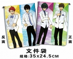 Free! Cosplay Cartoon For Student Office File Holder Anime File Pocket