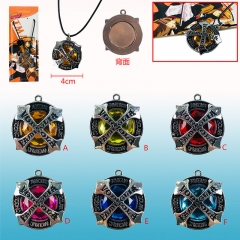 6 Colors Hitman Reborn Cosplay Cartoon Decoration Anime Necklace