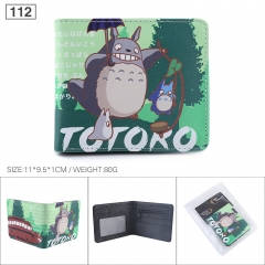 My Neighbor Totoro Cosplay Cartoon Fashion Purse Bifold Anime Wallet
