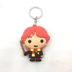 Harry Potter Cosplay Movie Soft Plastic Anime Pendant Keychain
