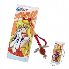 Pretty Soldier Sailor Moon Cosplay Game Cartoon Anime Keychain Fashion Chains