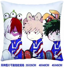 Boku no Hero Academia My Hero Academia Cosplay Cartoon Print Two Sides Soft Comfortable Anime Pillow