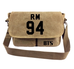 K-POP BTS Bulletproof Boy Scouts 94RM Canvas Crossbody Bag Student Anime Shoulder Bag