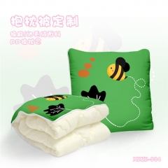Kawaii Animal Soft Pillow Cartoon PP Cotton Blanket Stuffed Pillow