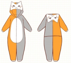 Natsume Yuunjinchou Cartoon Cosplay New Kawaii Pyjamas Warm Winter Anime Flannel Pyjamas