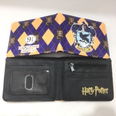 Harry Potter Wallets PU Leather Coin Purse Bifold Anime Wallet