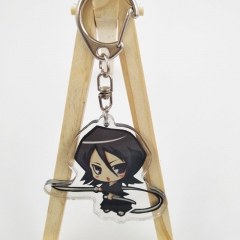 Japanese Cartoon Bleach Kawaii Keychain Acrylic Key Chains