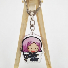 Japanese Cartoon Bleach Kawaii Keychain Acrylic Key Chains