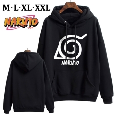 Naruto Cotton Hoodie Soft Thick Hooded Hoodie Warm With Hat Sweatshirts
