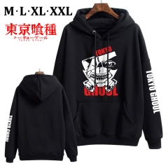 Tokyo Ghoul Cotton Hoodie Soft Thick Hooded Hoodie Warm With Hat Sweatshirts