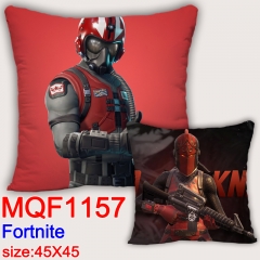 Fortnite Cartoon Soft Pillow Game Square Stuffed Pillows 45*45cm