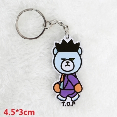 BigBang Pendant Key Ring Cartoon Q-version Anime Acrylic Keychain Surrounding Gift