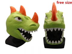 Hot Fortnite Game Dinosaur Latex Cosplay Mask