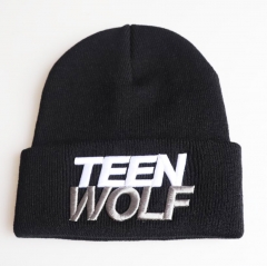 Teen Wolf Fashion Fancy Black Soft Teenager Warm Wool Hat