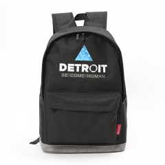 Detroit: Become Human Printed Cartoon School Bag Casual Large Capacity Anime Backpack