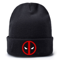Deadpool Movie Cosplay Cartoon Thick For Winter Hat Warm Decoration Wool Hat