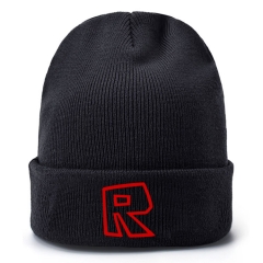Roblox Game Cartoon Thick For Winter Hat Warm Decoration Wool Hat