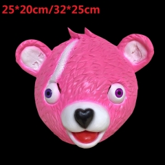 2 Size Fortnite Pink Bear Game Surrounding Anime Cosplay Mask