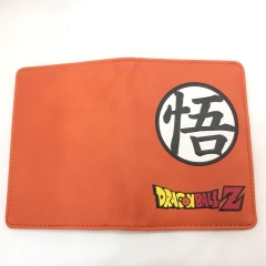 Dragon Ball Z Cartoon Cosplay Card Holder Anime Passport Book Card Bag